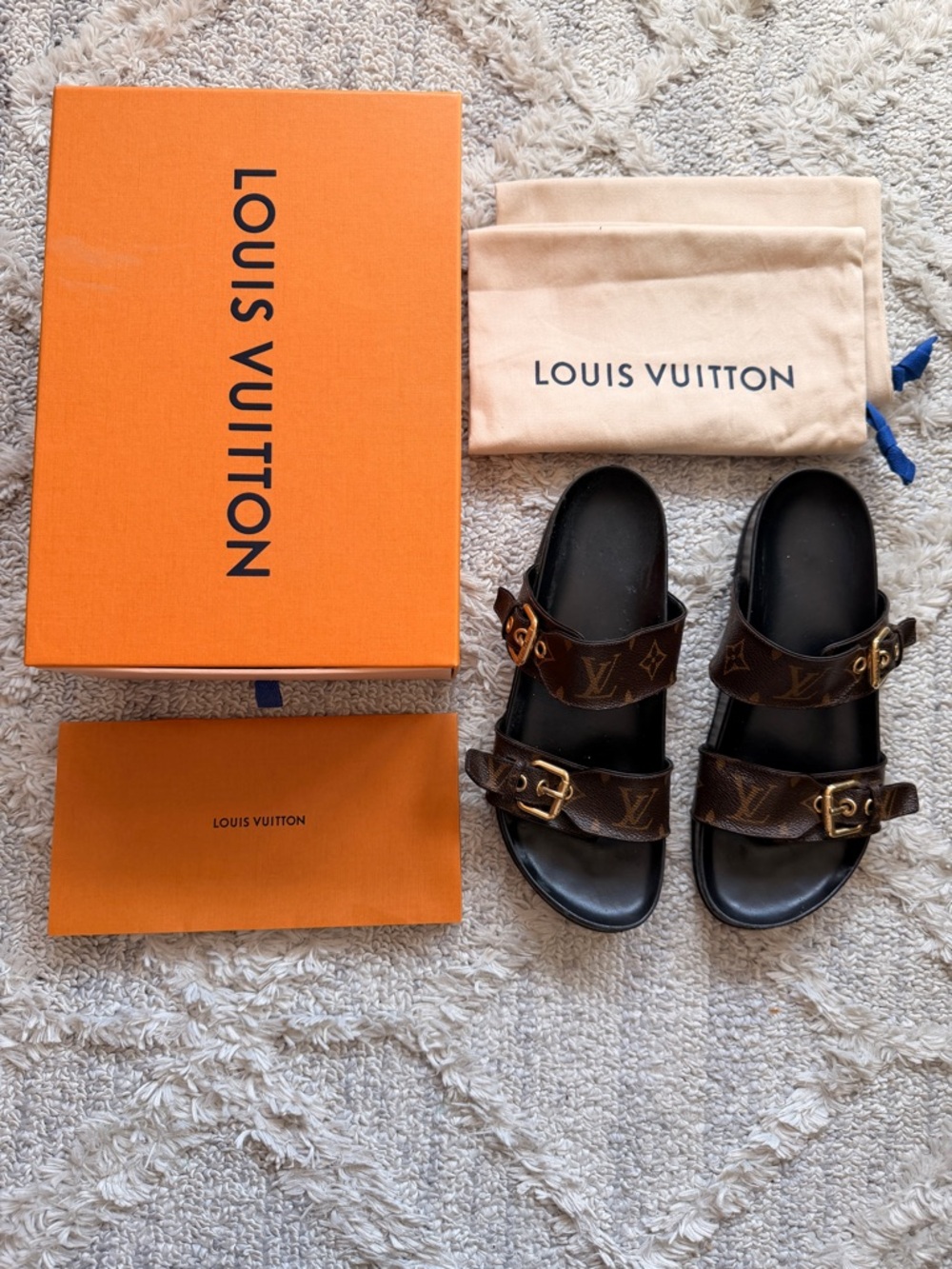 Louis Vuitton Bom Dia Flat Mule